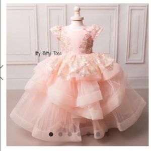 Beautiful dress for 1 year old girl .